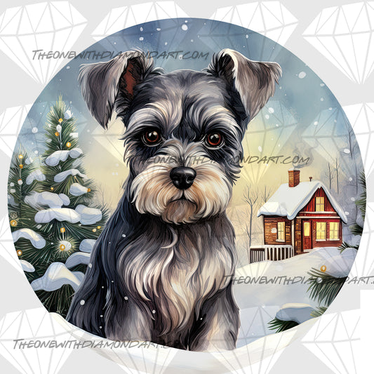 Christmas Schnauzer