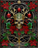 Christmas Skull ©CajunBeauty