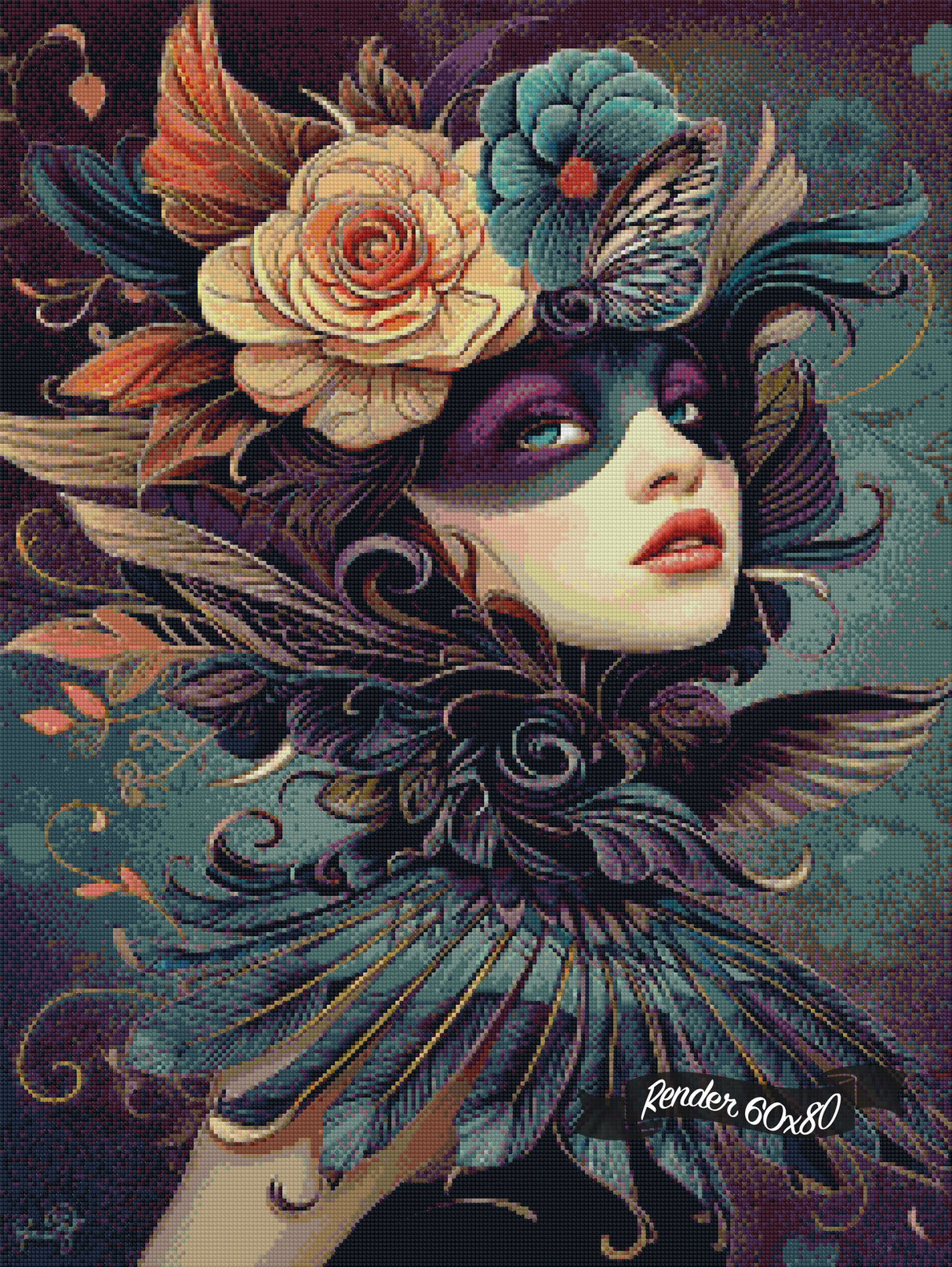 Color Me Darkly - Morrigan ©RomantzArt