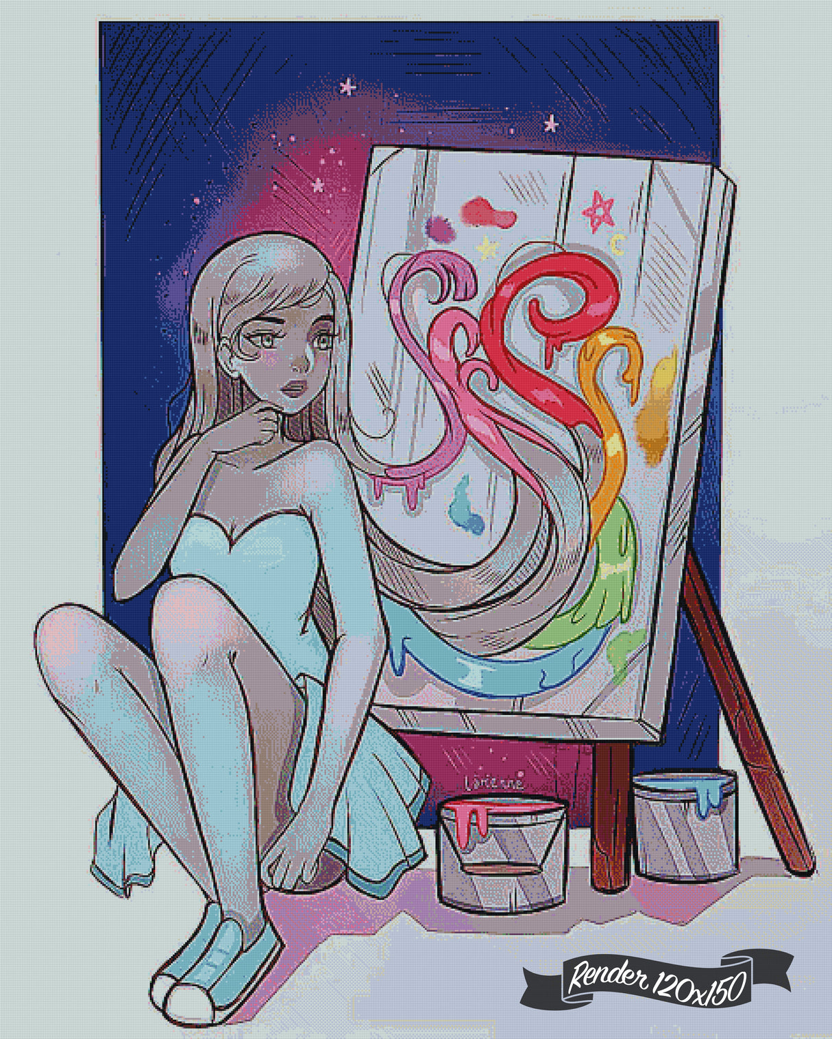 Colorborn ©Larienne