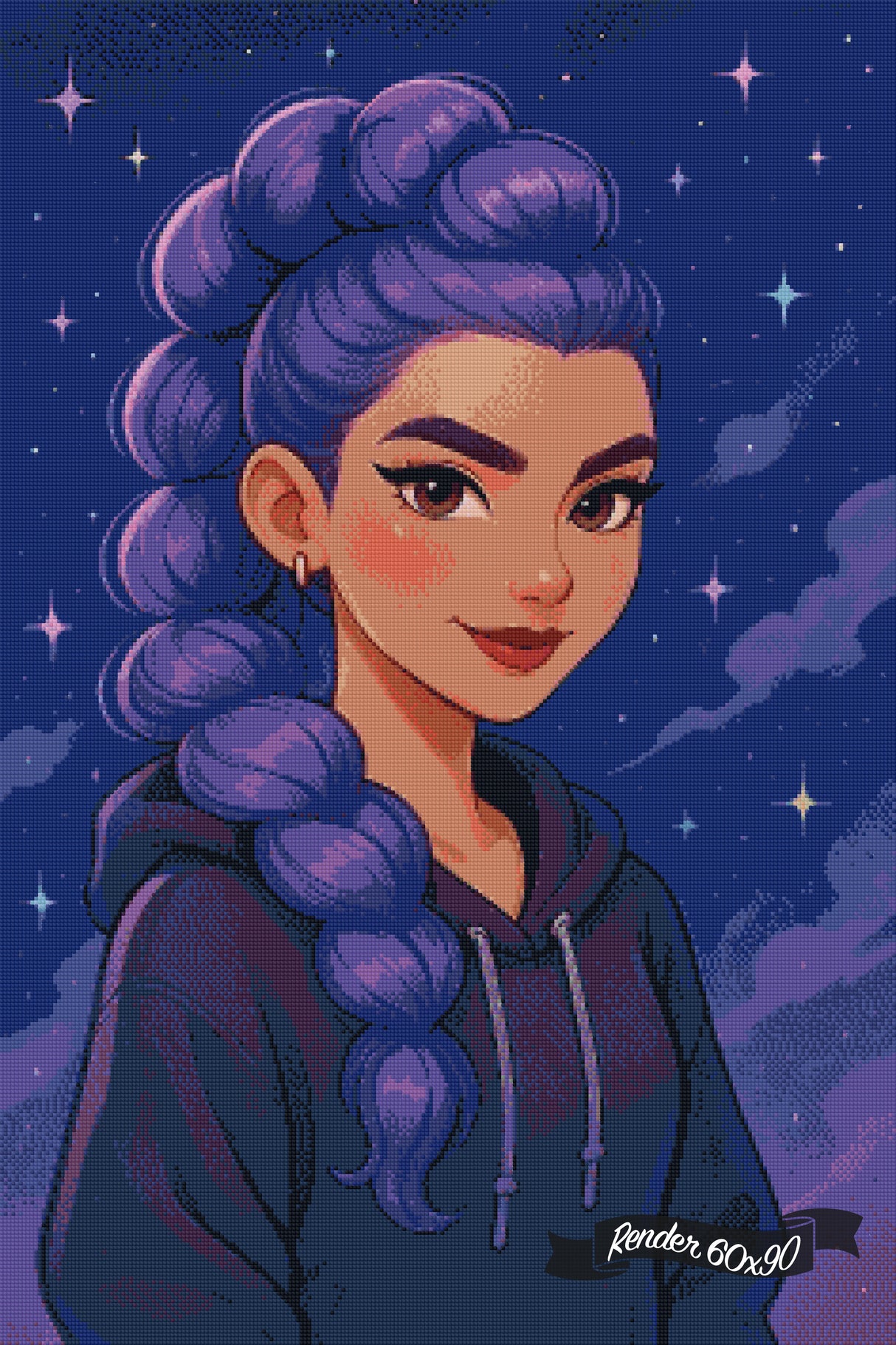 *Limited Edition* Cosmic Confidence ©The One With The Diamond Art