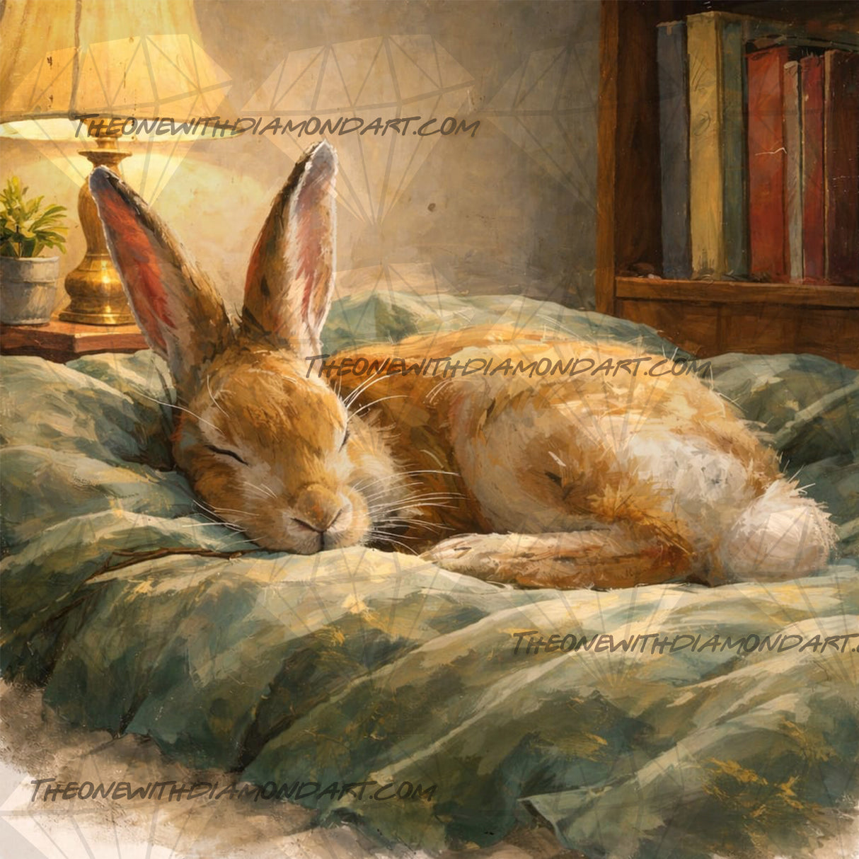 Cotton-Tail Dreams ©The One With The Diamond Art
