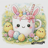 Cozy Cups - April ©The One With The Diamond Art