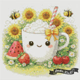 Cozy Cups - June ©The One With The Diamond Art