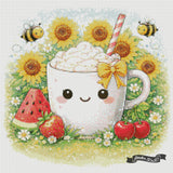 Cozy Cups - June ©The One With The Diamond Art