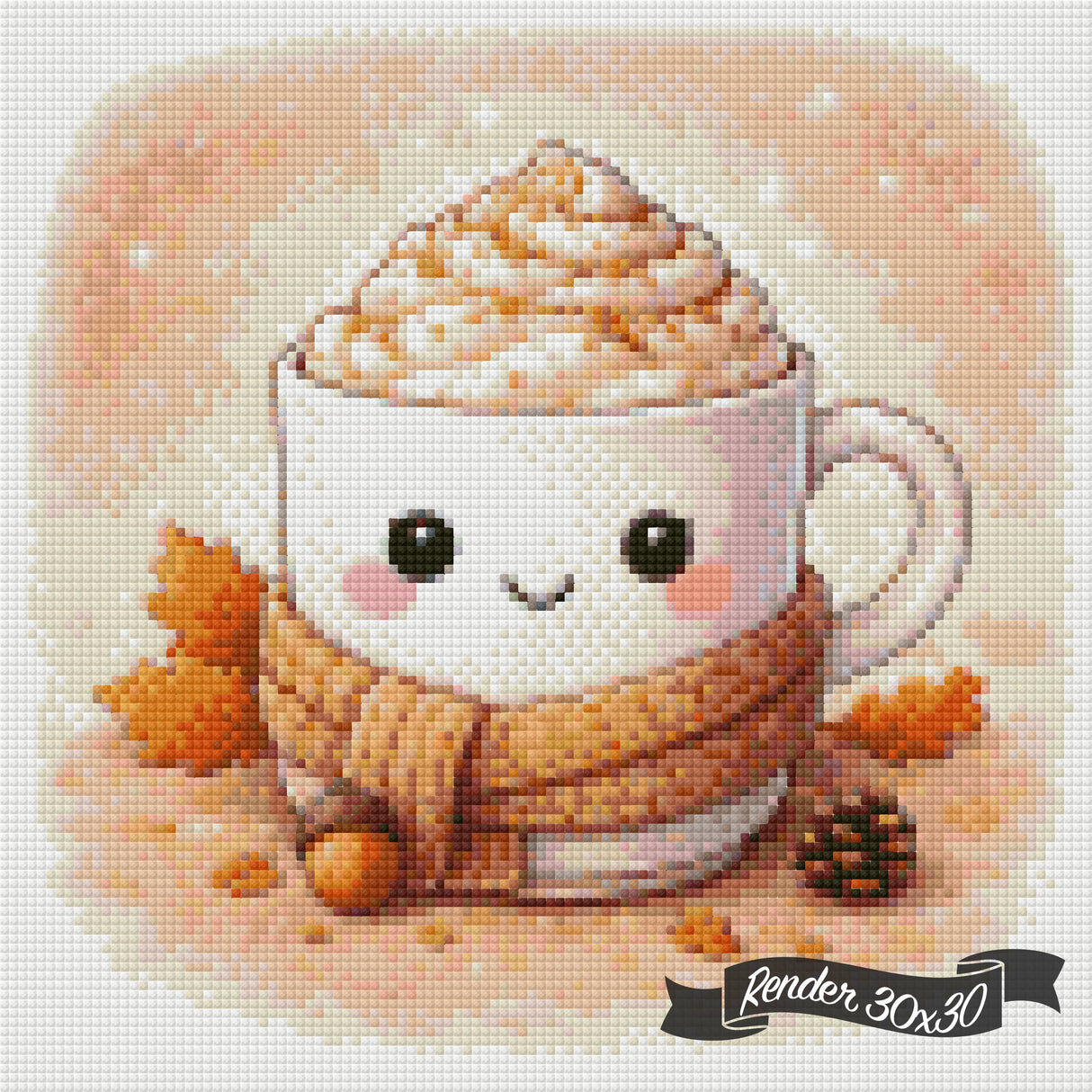 Cozy Cups - November ©The One With The Diamond Art