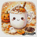 Cozy Cups - October ©The One With The Diamond Art