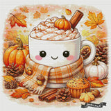 Cozy Cups - September ©The One With The Diamond Art