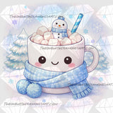 Cozy Cups - January ©The One With The Diamond Art