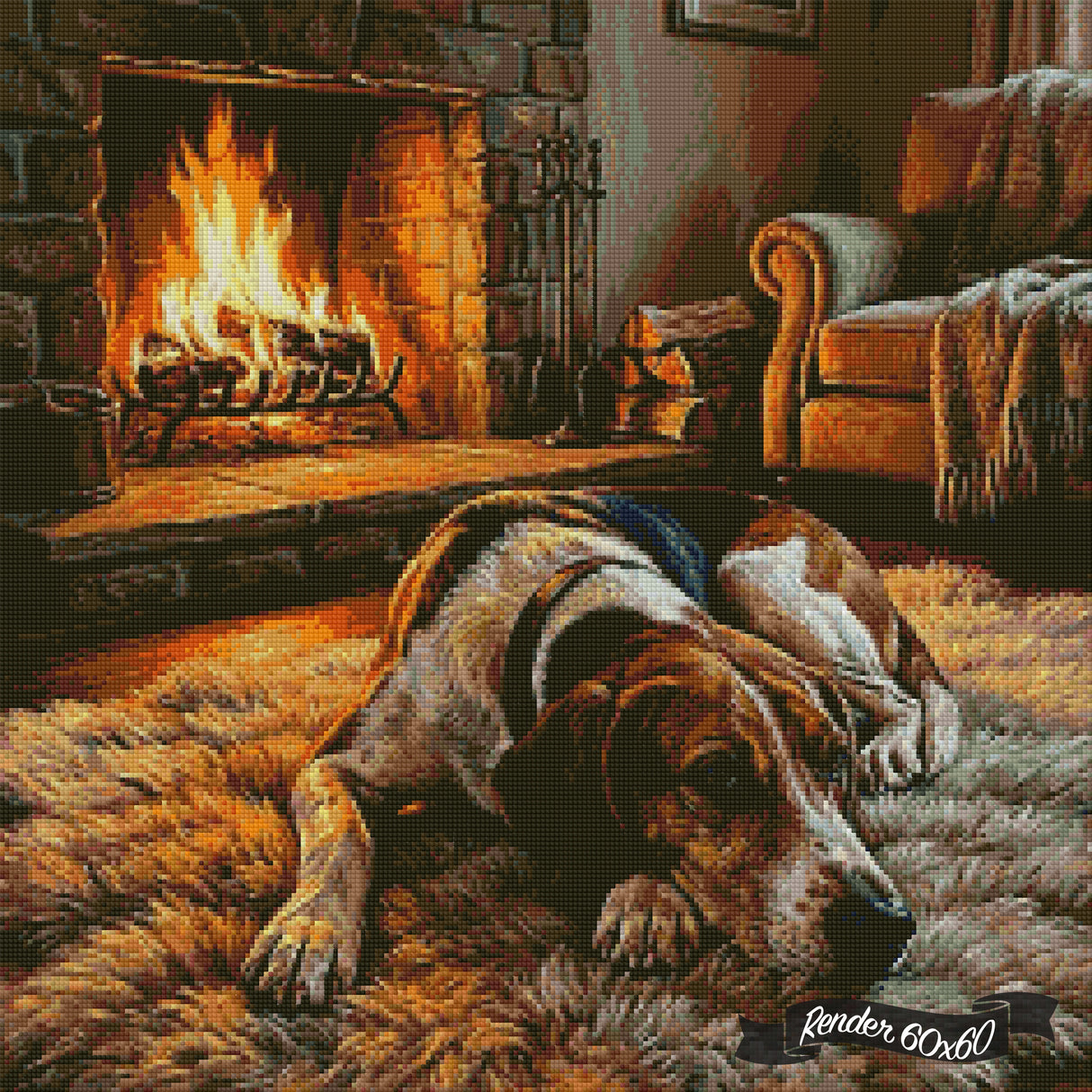 Cozy Hound ©Kristin Block
