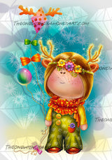 Cute Fawn ©Jenoviya Art