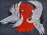 Dance Of The Graceful Cranes ©Marina Art