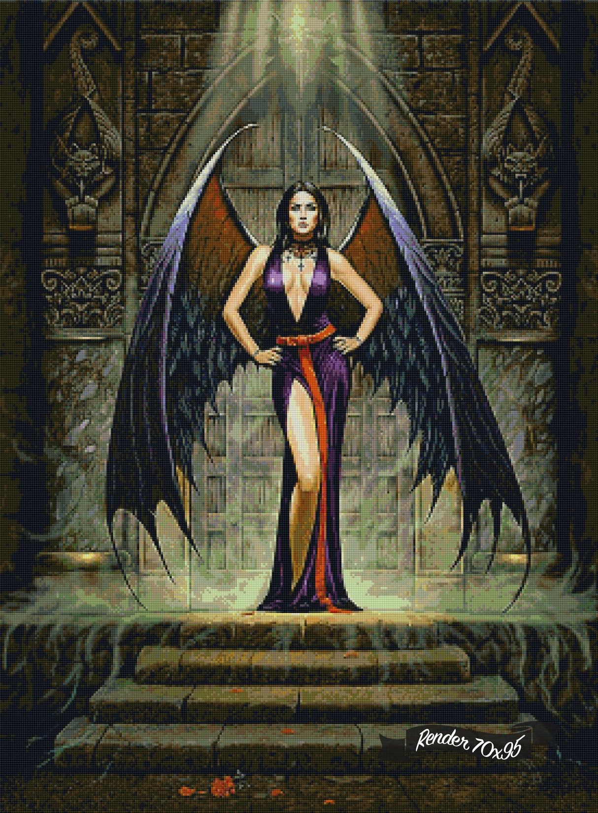 Dark Angel ©Chris Hiett. Licensed by MGL, www.mglart.com