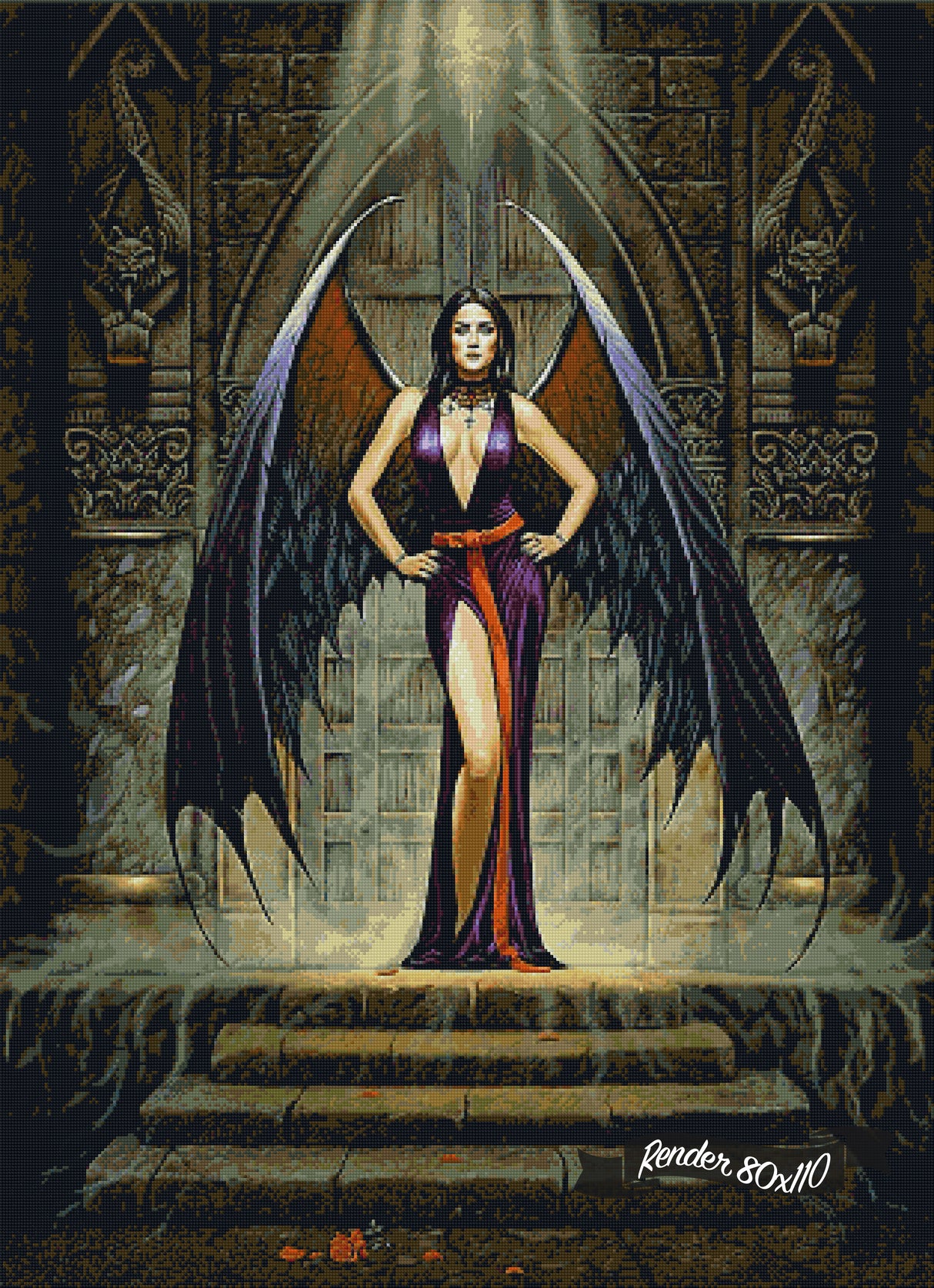 Dark Angel ©Chris Hiett. Licensed by MGL, www.mglart.com