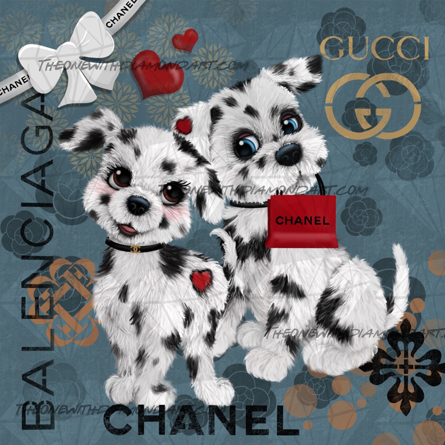 Designer Dalmatians ©Lisa Holmes