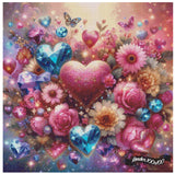 Diamond Flower Bouquet ©Artifey