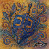 *Limited Edition* Dreidel of Divine Deliverance ©The One With The Diamond Art
