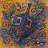 *Limited Edition* Dreidel of Divine Deliverance ©The One With The Diamond Art