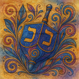 *Limited Edition* Dreidel of Divine Deliverance ©The One With The Diamond Art