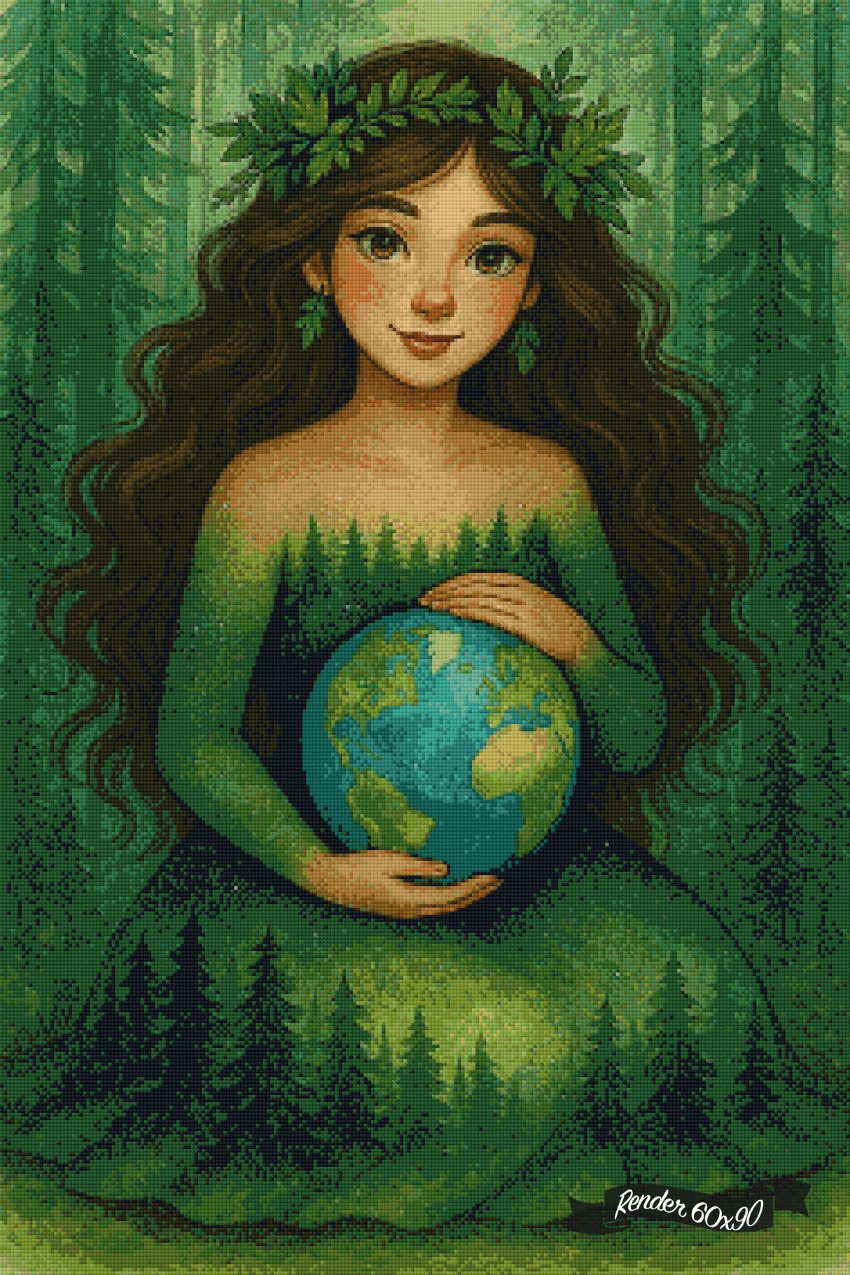 Earth ©The One With The Diamond Art