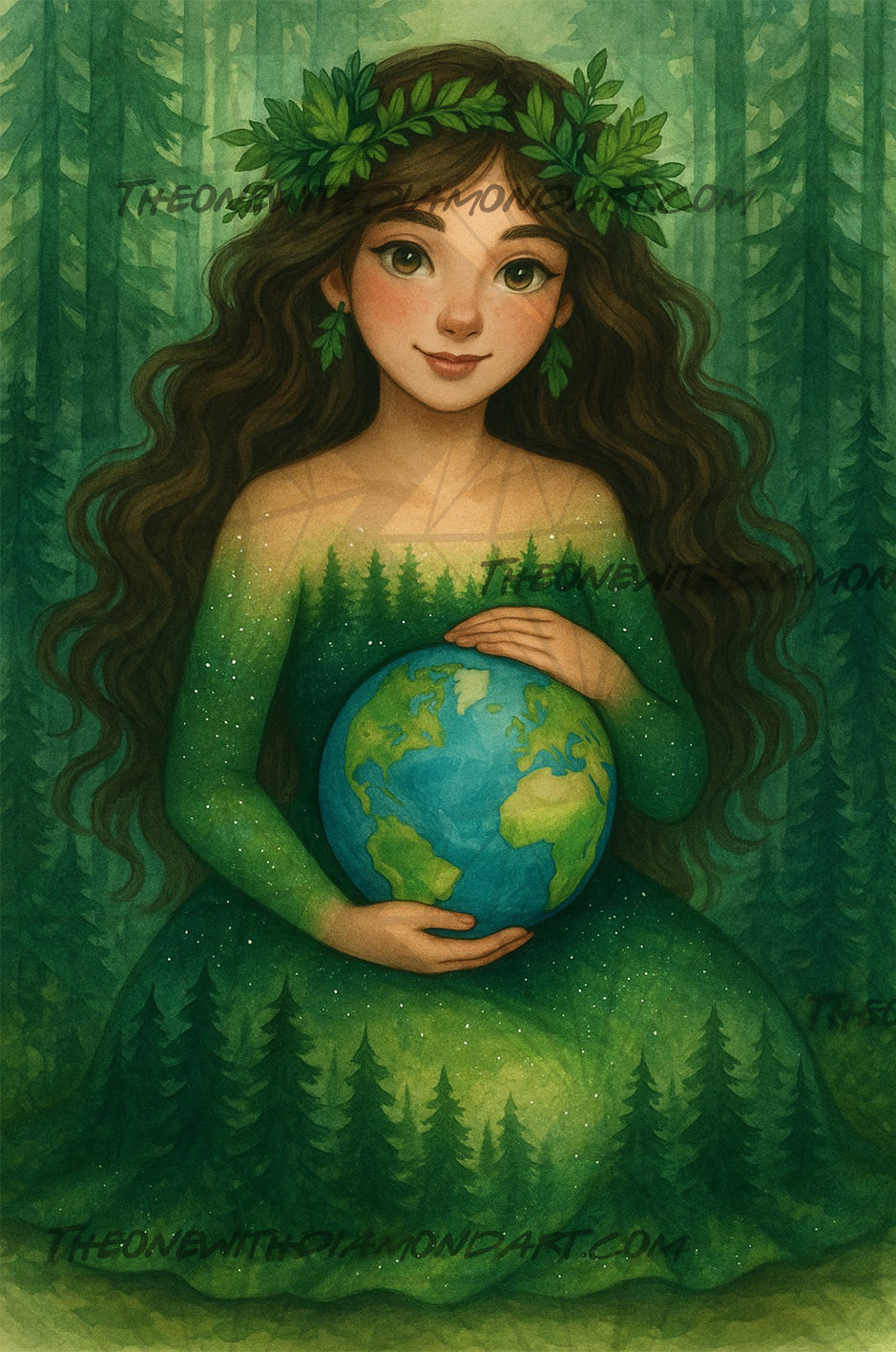 Earth ©The One With The Diamond Art