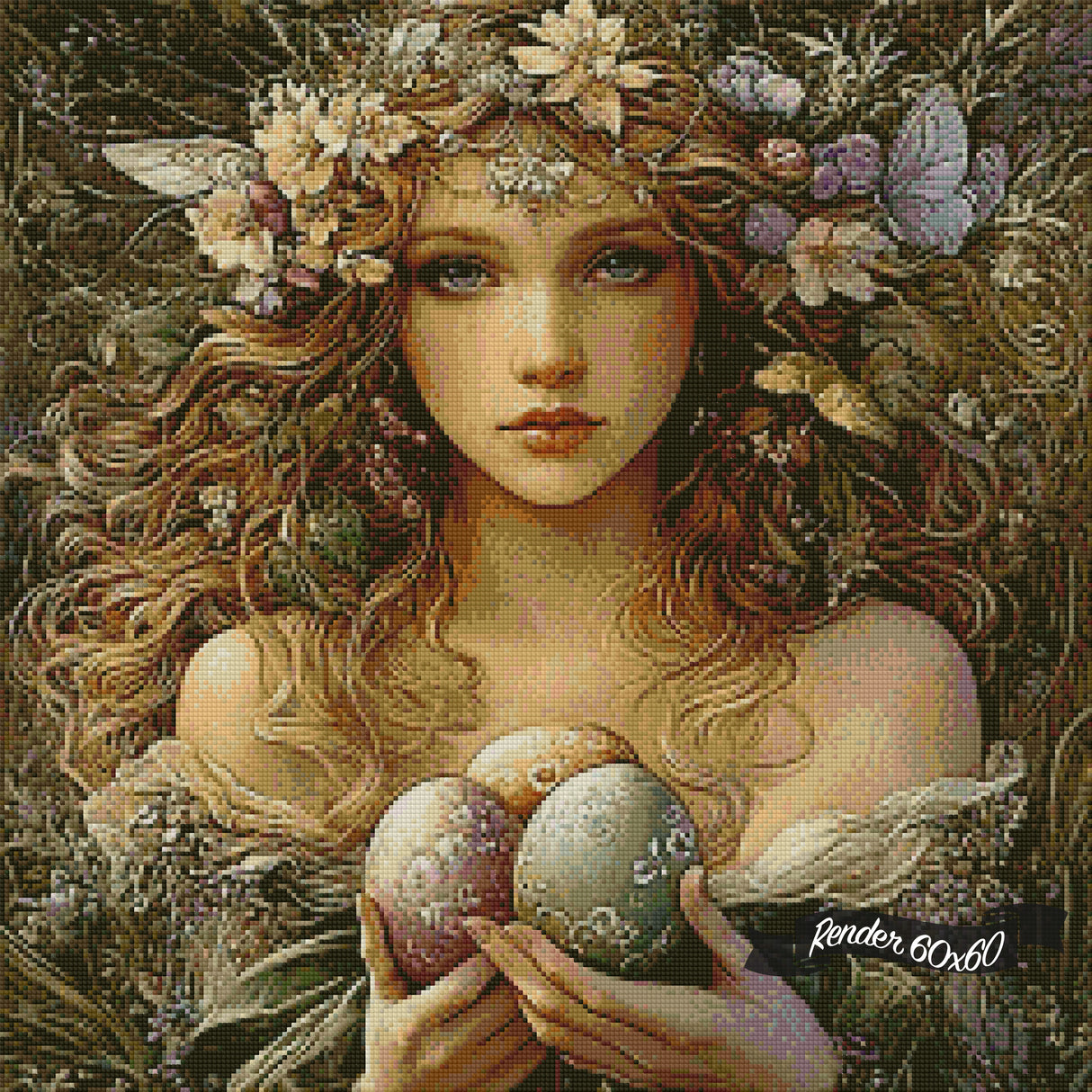 The Easter Garden Fairy ©Finira