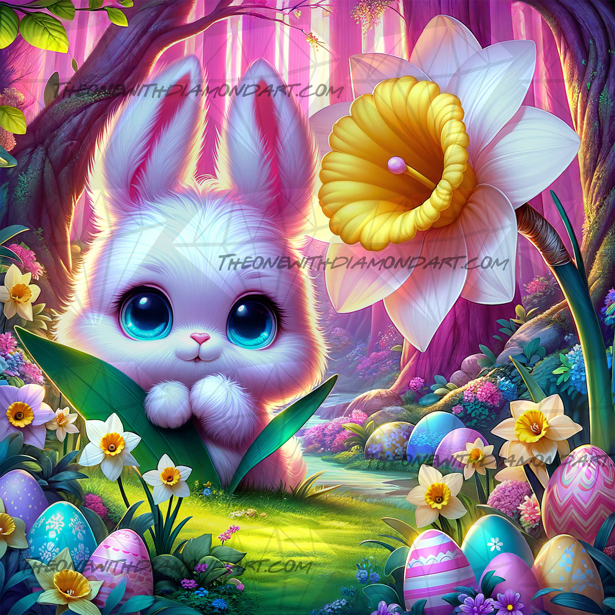 Egg Hunt Paradise ©Laura @cocomarshmallow_art