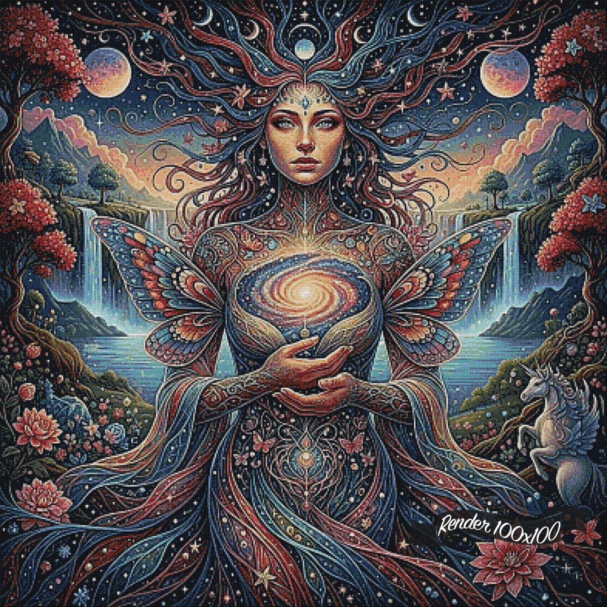Elysia, Weaver of Worlds ©Finira