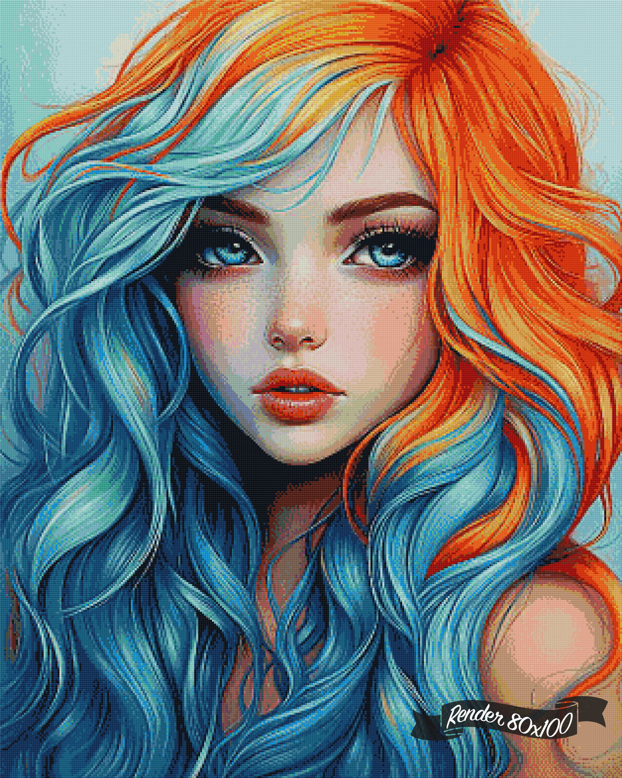 Ember & Ice ©Cocomarshmallow Art