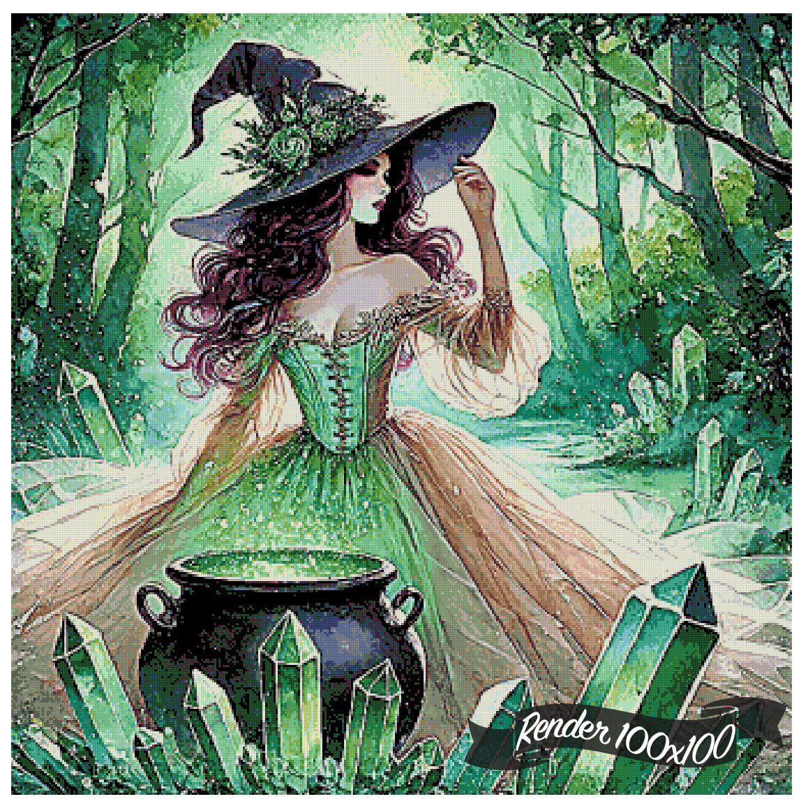 Emerald Alchemy ©Cocomarshmallow Art