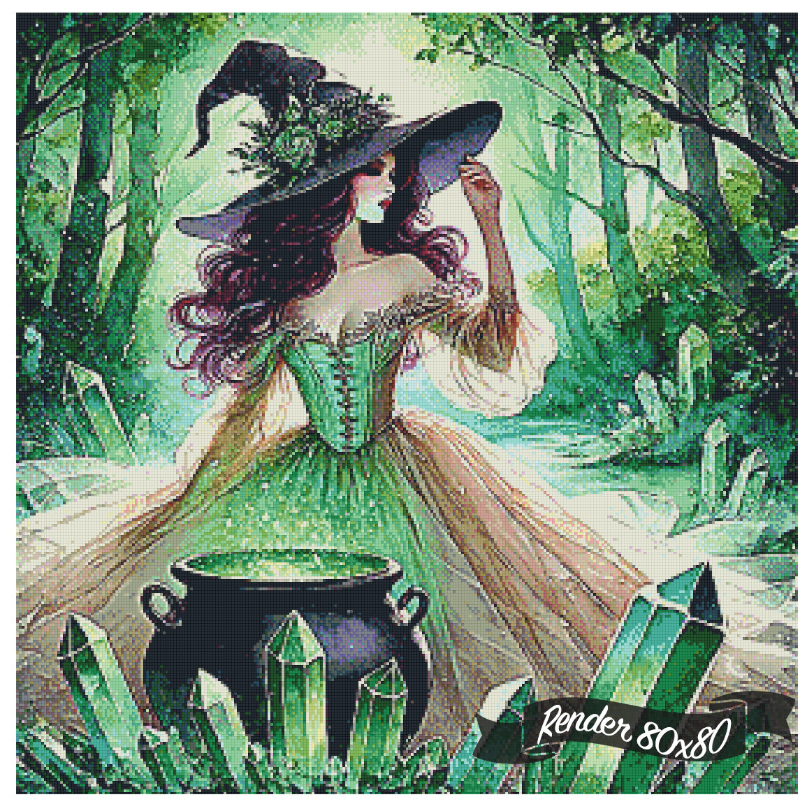 Emerald Alchemy ©Cocomarshmallow Art