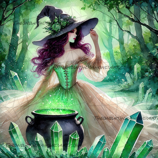 Emerald Alchemy ©Laura @cocomarshmallow_art