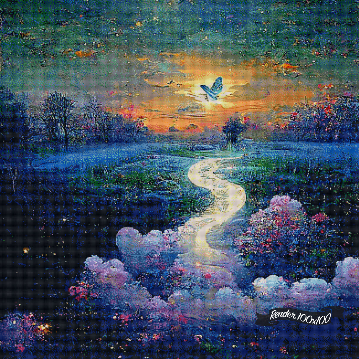 Enchanted Path ©Diamants et Strass