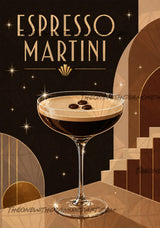 *Paint By Numbers* Cocktail Hour - Espresso Martini ©The One With The Diamond Art