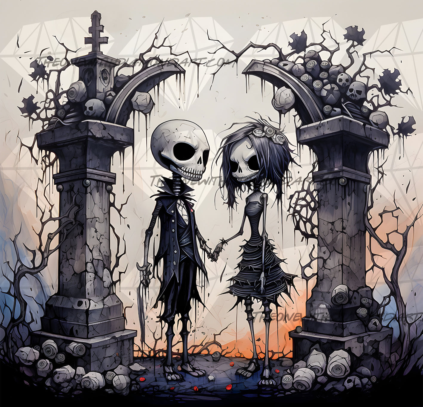 Eternal Bond Amidst The Ruins ©Rose Proffitt Creations – The One With ...