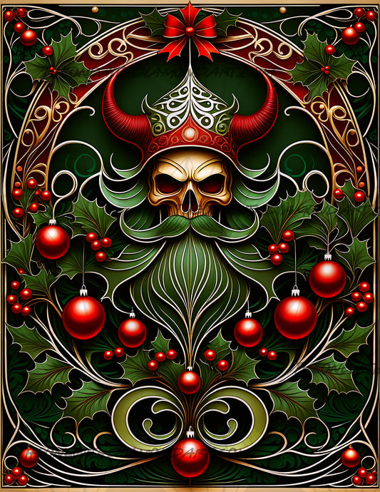 Evil Christmas Art Deco ©CajunBeauty