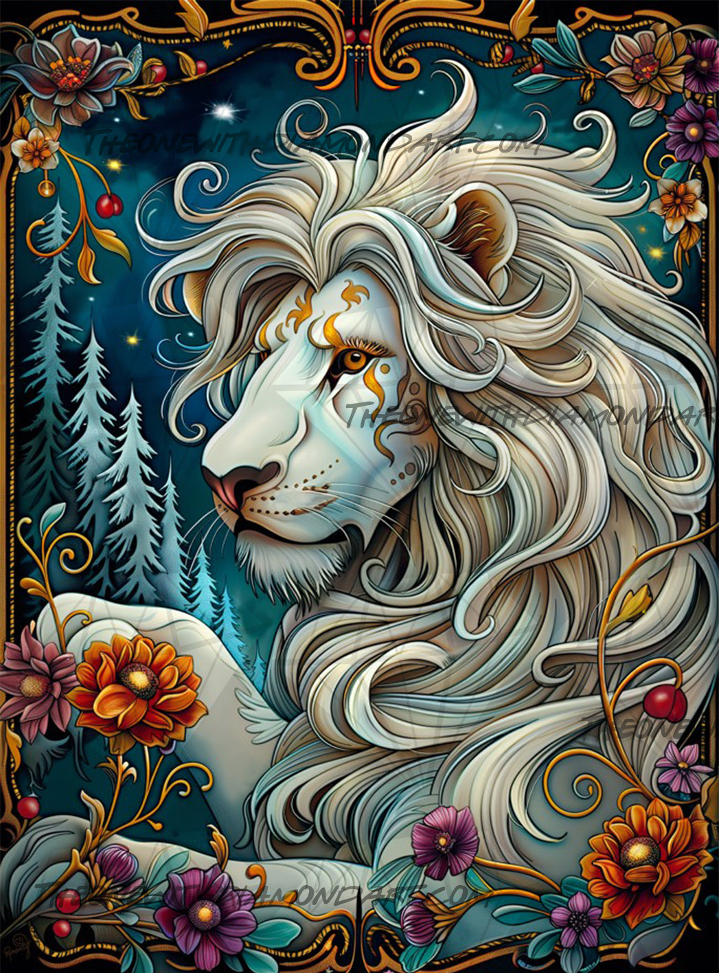 *Paint By Numbers* The Winter King's Storybook - Fableheart ©RomantzArt