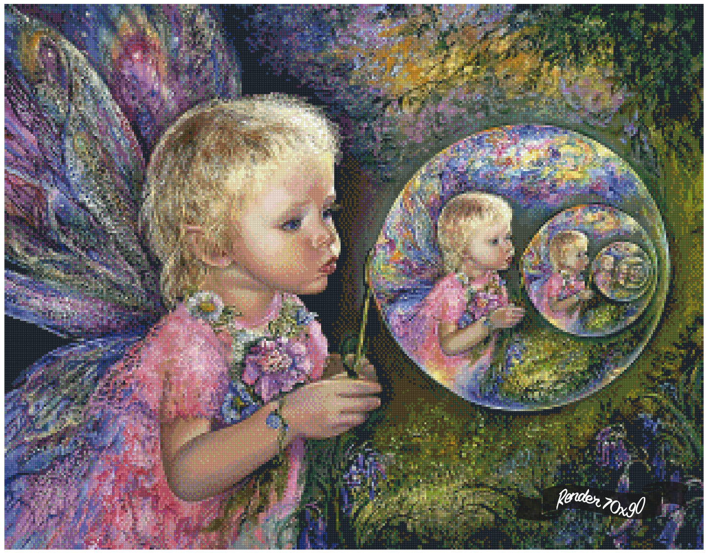 Fairy Bubbles ©Josephine Wall