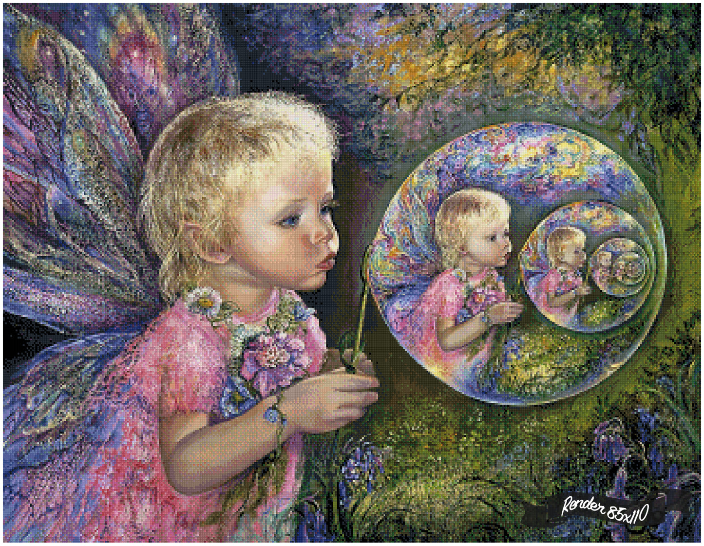 Fairy Bubbles ©Josephine Wall