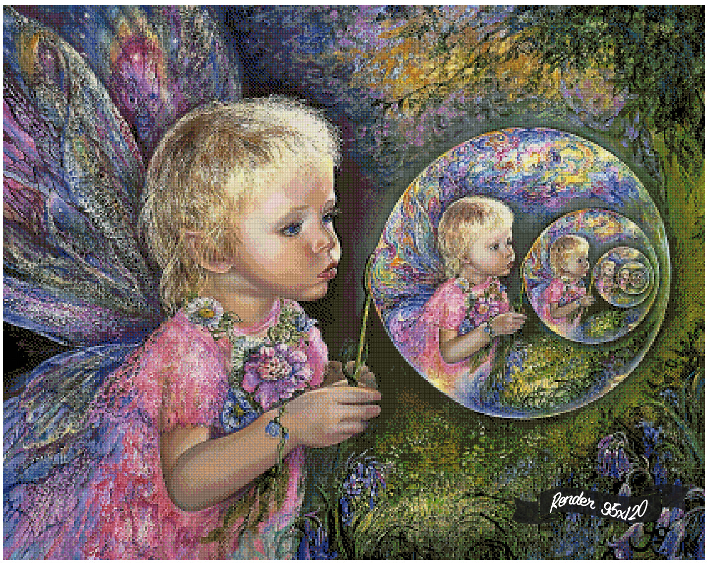 Fairy Bubbles ©Josephine Wall