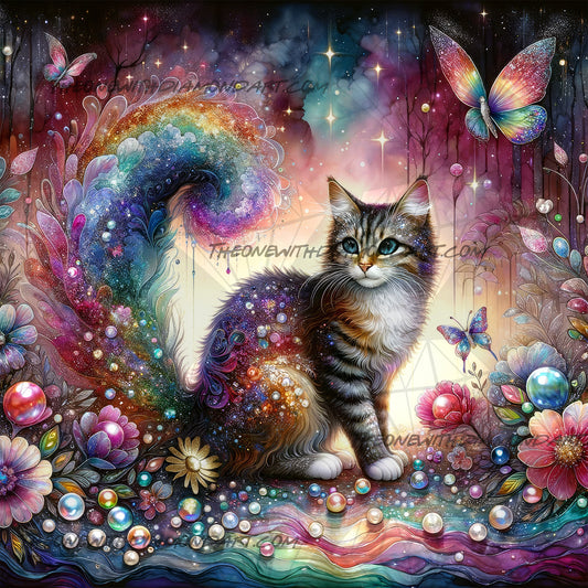 Fairy Dust Tabby ©Laura @cocomarshmallow_art