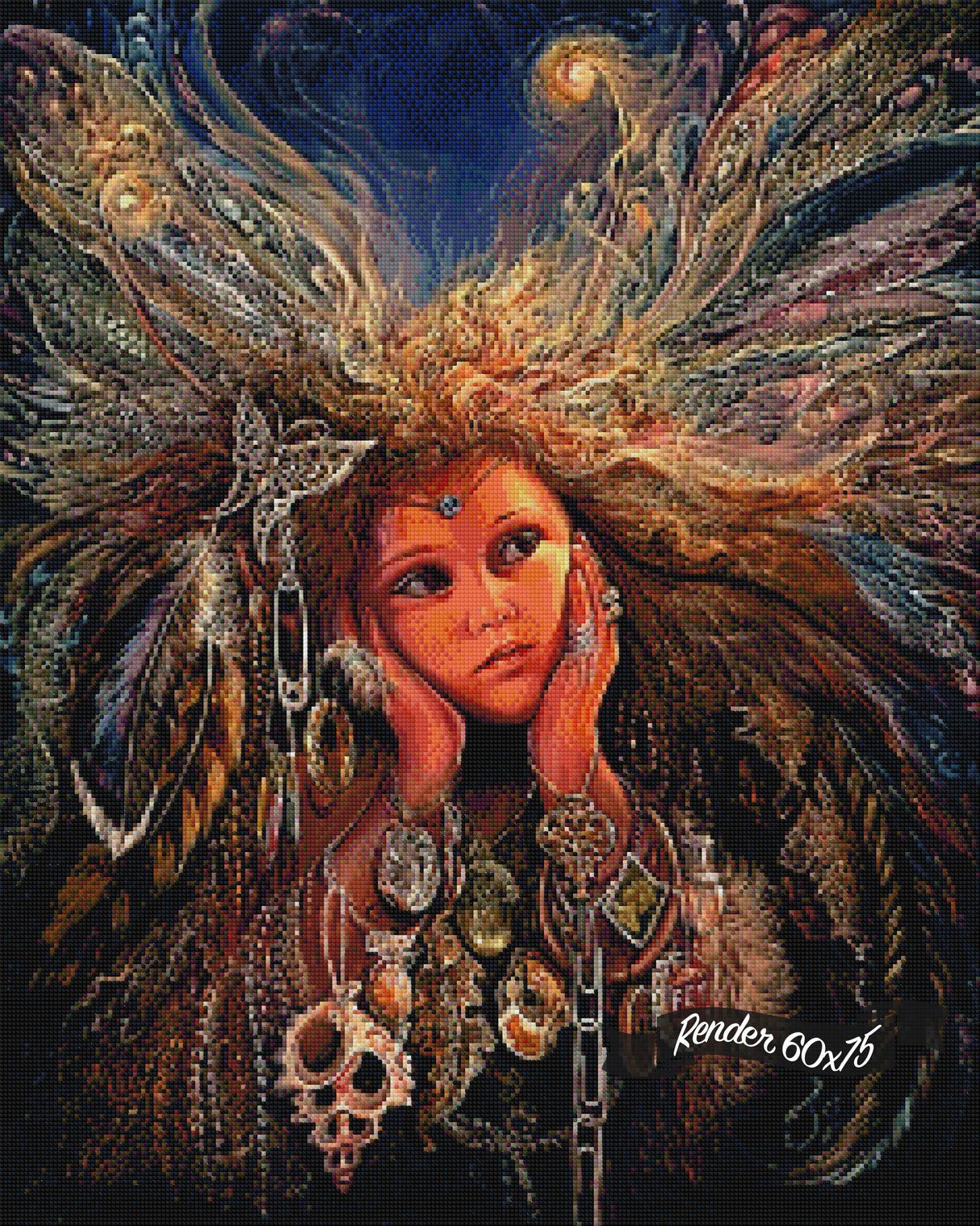 Fairy's Treasure - Magpie Fairy ©Josephine Wall