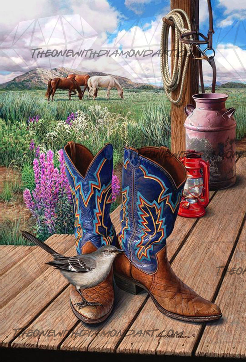 Fancy Boots ©Russell Cobane. Licensed by MGL, www.mglart.com – The One ...