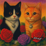 Feline in Love ©Theresa Raymer