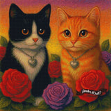 Feline in Love ©Theresa Raymer