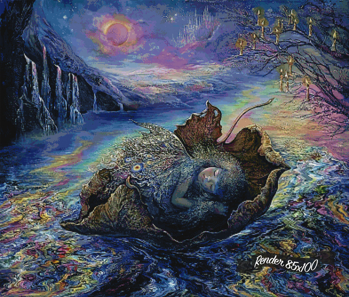 Ferry To Fairyland ©Josephine Wall