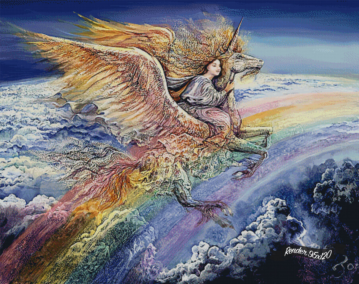 Flight To Aquarius ©Josephine Wall
