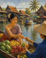 Floating Market Morning ©Nina Fernández