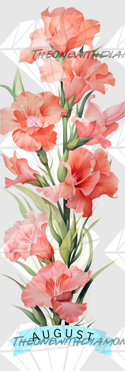 Floral Birthdays - August's Gladiolus