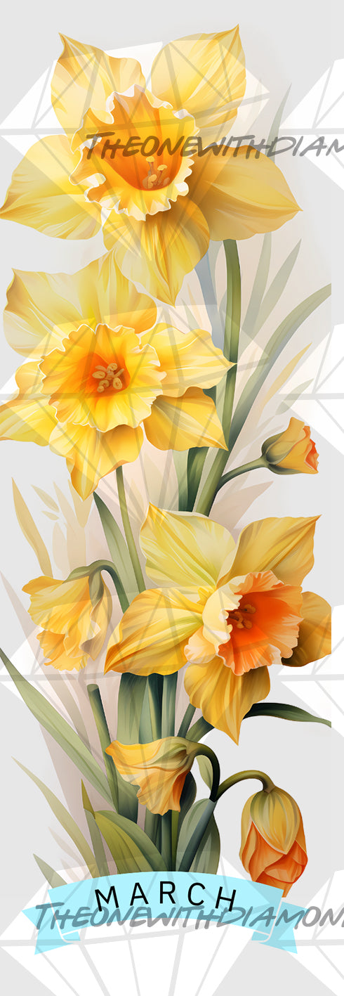 Floral Birthdays - March's Daffodil